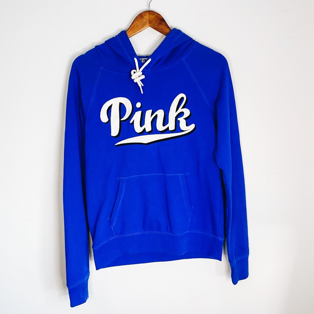 Victoria’s Secret Pink is Blue Pullover Hoodie